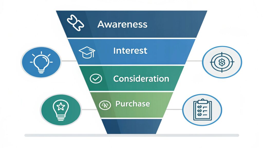 essential components sales funnel